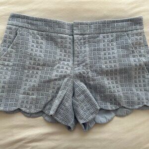 Club Monaco Scalloped shorts